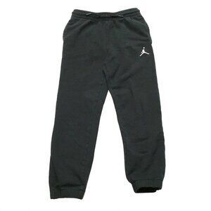 Jordan boy's black sweatpants size M 10-12